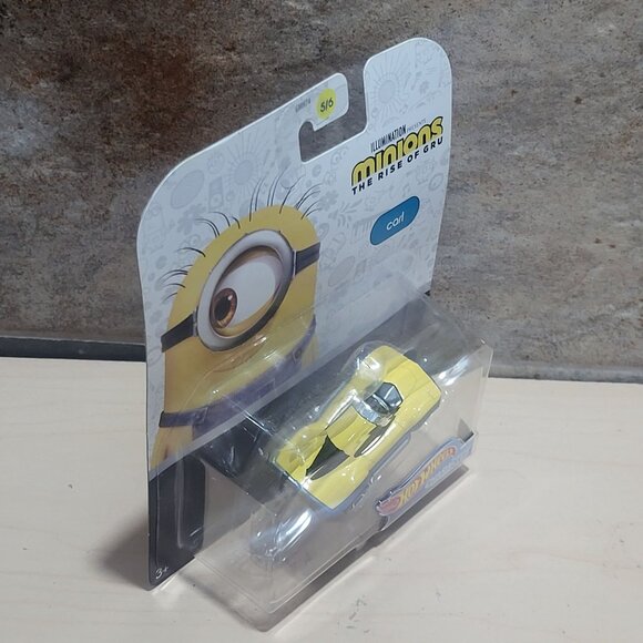 Hot Wheels Character Car Carl from Minions The Rise of Gru 2018 - Picture 5 of 9